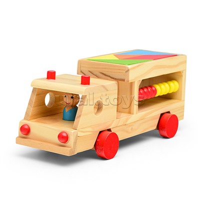 Машина с конструктором (5 дет.)