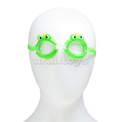 Очки для плавания цветные, в ассортименте, в пакете
