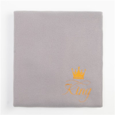 Плед флисовый «Этель. King», 130×150 см, флис 160 г/м²