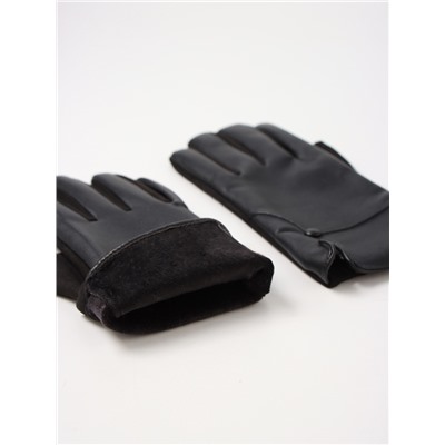 Перчатки женские, безразмерные, без утеплителя, чёрные