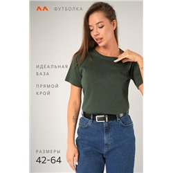 Женская базовая хлопковая футболка Happyfox