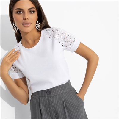 Футболка с перфорацией, Талант перемен (эффектная new)