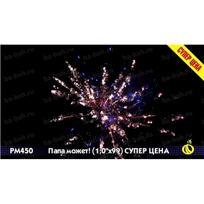 Фейерверк Р8460 Папа может (1,25" х 99)