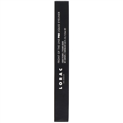 Lorac, Front of the Line Pro, жидкая подводка для глаз, темно-коричневая, 0,55 мл (0,02 жидк. унции)
