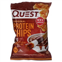 Quest Nutrition, Original Style Protein Chips, BBQ,  12 Pack, 1.1 oz (32 g) Each