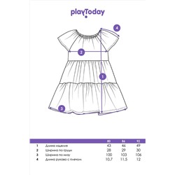 Платье PLAYTODAY, 1121668
