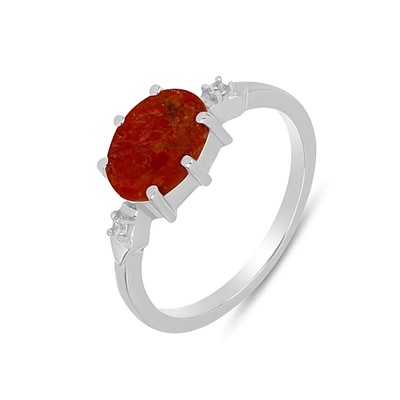 Кольцо, коралл губчатый, Баллада