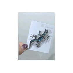 Брошь Ящерица 6,5 см / GM310 /уп 36/