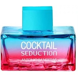 ANTONIO BANDERAS COCKTAIL BLUE SEDUCTION edt (w) 100ml TESTER