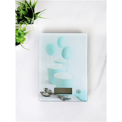 Весы кухонные электронные 7 кг / ZD-412 /уп 40/ без батареек