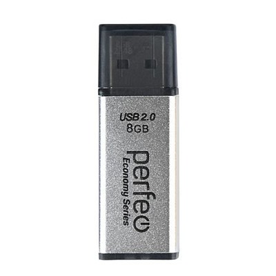 USB-флеш-накопитель PERFEO  8GB E03 Silver economy series PF-E03S008ES Perfeo