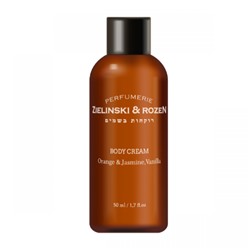 Крем для тела Zielinski&Rozen Orange & Jasmine, Vanilla 50 мл