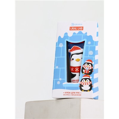 Крем для рук новогодний 30 мл, аромат снежный маршмеллоу, URAL LAB