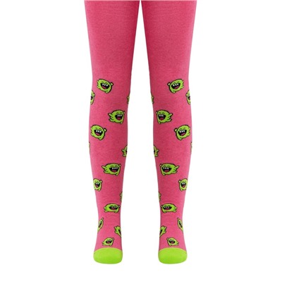 Теплые Conte-kids Колготки SOF-TIKI (махровые внутри) с рисунками