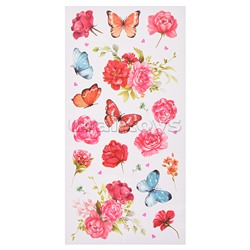 Переводные татуировки. Цветы