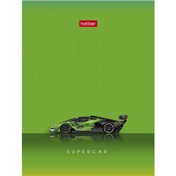 Записная книжка А6  32л клетка "Гоночные авто" глянц.лам (090684) Хатбер