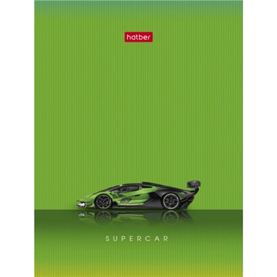 Записная книжка А6  32л клетка "Гоночные авто" глянц.лам (090684) Хатбер