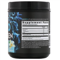 Dr. Axe / Ancient Nutrition, Keto Collagen, протеин с коллагеном + кокосовые среднецепочечные триглицериды, ваниль, 415 г (14,6 унции)