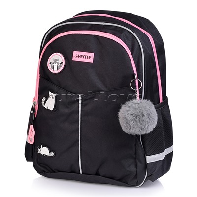 Рюкзак "Lifestyle. Pedro Raccoon" школьный 37x28x16 см (16 л) 500 г, плотный износостойкий полиэстер с водоотталкивающей пропиткой и rip-stop, 2 отделения на молнии