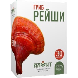 Гриб Рейши для улучшения общего состояния и оздоровления организма 30 капс.