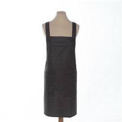 Фартук «Этель. Стиль», серый, 60×75 см, 60% п/э, 20% хлопок, 20% лён