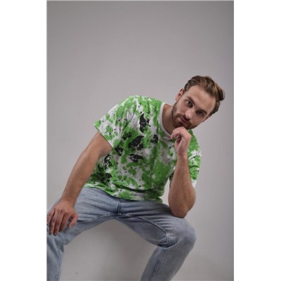 Футболка мужская Fano арт. 5173806 (Белый, зеленый)