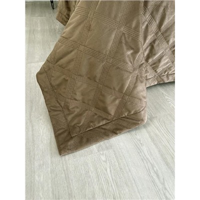 Покрывало велюр 2*2,3 (Капучино)