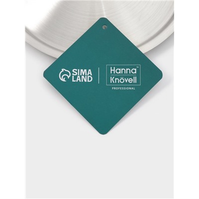 Крышка Hanna Knövell, d=16, толщина 0.8 мм, нержавеющая сталь