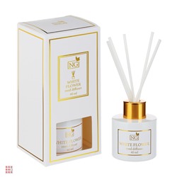 NEW GALAXY Диффузор LuxWhite, 40 мл, (Wood sage, White flower, Black code)