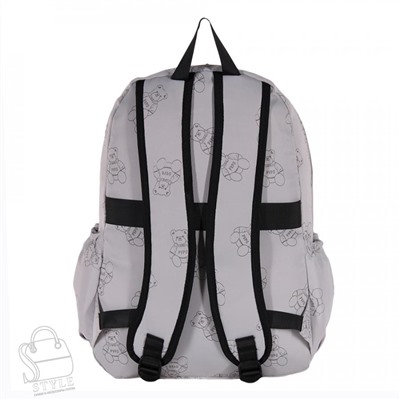 Рюкзак женский текстильный 1276PW l.gray Sikale