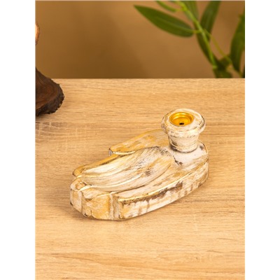 Подставка под благовония «Ладонь», 13×7.5×6 см, манговое дерево