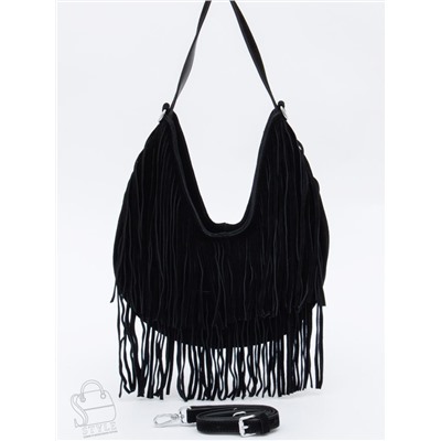 Сумка женская кожаная 5812P black Polina&Eiterou  в Новосибирске