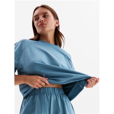 Костюм женский (майка, шорты) MINAKU: Casual Collection, цвет пепельный, размер 42