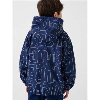 Куртка текстильная с полиуретановым покрытием для мальчиков (ветровка)