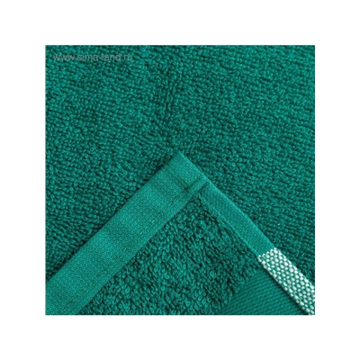 Полотенце махровое «Этель. Самая любимая», 30×60 см, хлопок 100%, зелёное