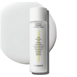 FINDIVE Липосомальный молочный тонер с бакучиолом Bakuchiol Lipsome Ampoule Toner