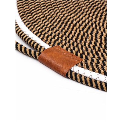 Когтеточка-коврик, 50 см, с хвостом, коричневая