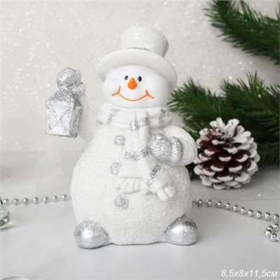 Фигурка Снеговик 13 см / S2219 /уп 96/Новый год