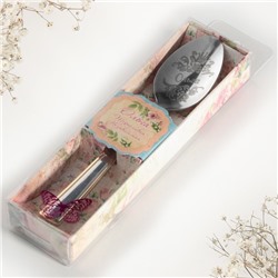 Ложка чайная с гравировкой «Ольга», в подарочной коробке, 3×15 см