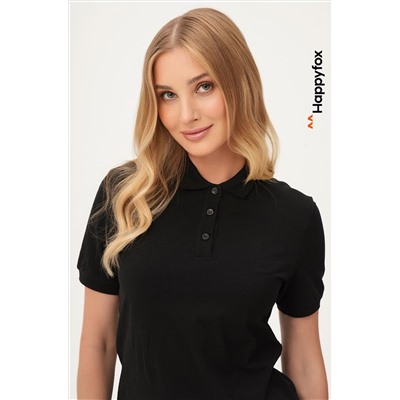 Женская футболка - поло Happyfox