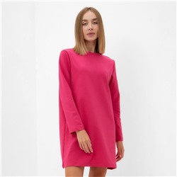 Платье мини женское MINAKU: Casual Collections, малиновое, размер 42