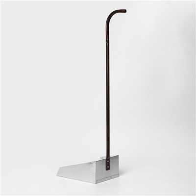 УЦЕНКА Совок для мусора 295×225 мм, ручка 83 см, оцинковка 0.5