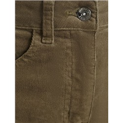 Брюки из эластичного микро-вельвета