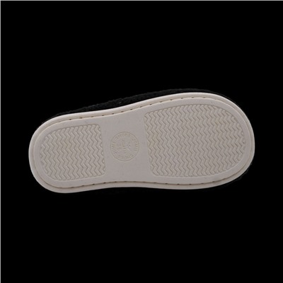 Тапочки меховые 10193 черные