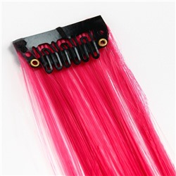 Прядь для волос на заколке, 40 см