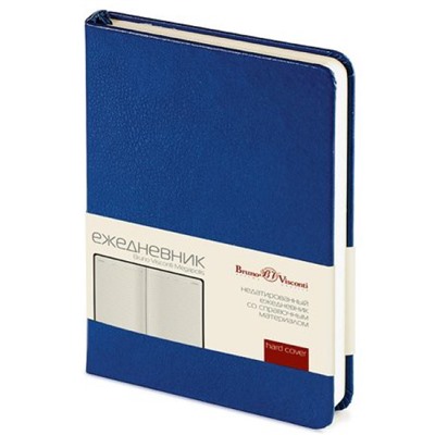 Ежедневник недатированный А6 "MEGAPOLIS" синий 3-283/01 Bruno Visconti