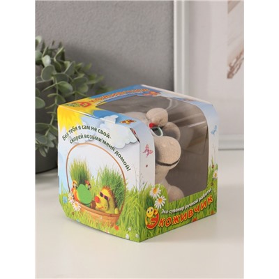 Набор для выращивания «ЭкоЖивчик. Корова Нюра», фигурка растущая в подарочной упаковке, МИКС