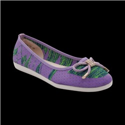 Женские балетки 774-12 фиолетовые