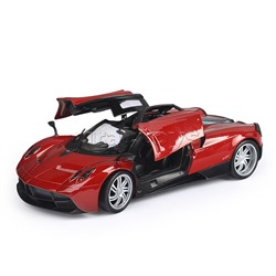 Машинка 1:24 Pagani Huayra, красный