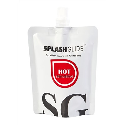 Возбуждающий лубрикант на водной основе Splashglide Hot Stimulative - 100 мл.